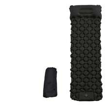 Portable Camping Inflatable Sleeping Pad With Integrated Pillow, Compact Ultra-Light Foldable Air Mattress For Outdoor Hiking, Picnic And Tent Use (Style/Color Randomly Shipped) - Multicolor - View 5