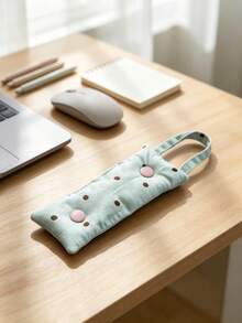 Hanging Cable Organizer Fabric Data Cable Storage Clip Cable Management Winder Cable Organizer INS Polka Dot Data Cable Storage Office Desk Storage Computer Desk Storage Gadget Fashion Versatile - Multicolor - View 9