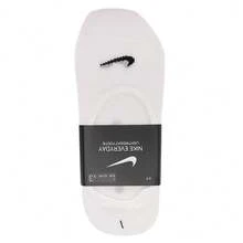 Nike Women's Casual Comfortable Breathable Everyday Minimalist No-Show Socks, 3-Pack - White - View 9