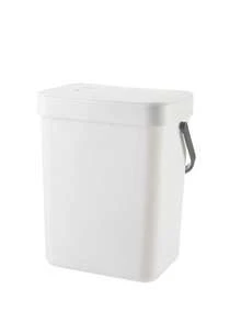 Small Kitchen Trash Can With Lid, Hanging Compost Bin For Under Sink (Gallon Capacity) With Handle, Plastic Waste Bin, Suitable For Kitchen Countertop, Bedroom, Bathroom, Dorm, Office And Camping, 4 Colors Available - Multicolor - View 15