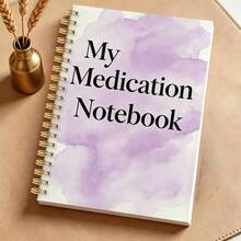 1PC A5 Medical Log: My Medication Notebook, A Practical Medical Tool For Recording Daily Medication And Personal Health Management - M-b - View 5