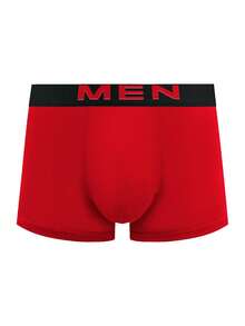 8pcs Men's Soft Flat Cornered Underwear, Comfortable - Lightweight Fabric, Suitable For Casual Wear At Home, Suitable For All Seasons Men's Underwear. - Multicolor - View 3