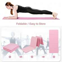 1 buah Matras Yoga EVA Anti Selip Ekstra Lebar Ukuran 173*0.4cm, Matras Latihan Lipat Portabel, Cocok untuk Pemula, Matras Kebugaran, Matras Tari Pilates Yoga - MultiWarna - View 8