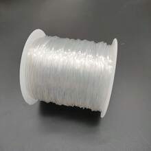 1件 328英尺 0.5-1mm 透明彈性珠線 DIY手鍊與項鍊用彈性線 - 透明 - 查看 7