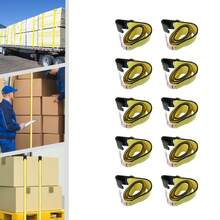 YUNRUX 4" X 5' Yellow Heavy-Duty Winch Strap With Flat Hook For Pickup Truck - A - 查看 9