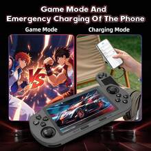 Consola de Juegos Retro Portátil SF3000, Más de 20000 Juegos, Consola de Juegos Retro, Reproducción de Libros Electrónicos/Música/Video/Carga de Emergencia para Teléfono, 14 Emuladores, Pantalla IPS de 4.5 Pulgadas, Procesador de Doble Núcleo (Negro) - 1 - Ver 5