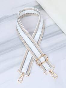 Adjustable Embroidered Handbag Strap, Crossbody Bag Shoulder Strap - Multicolor - View 1
