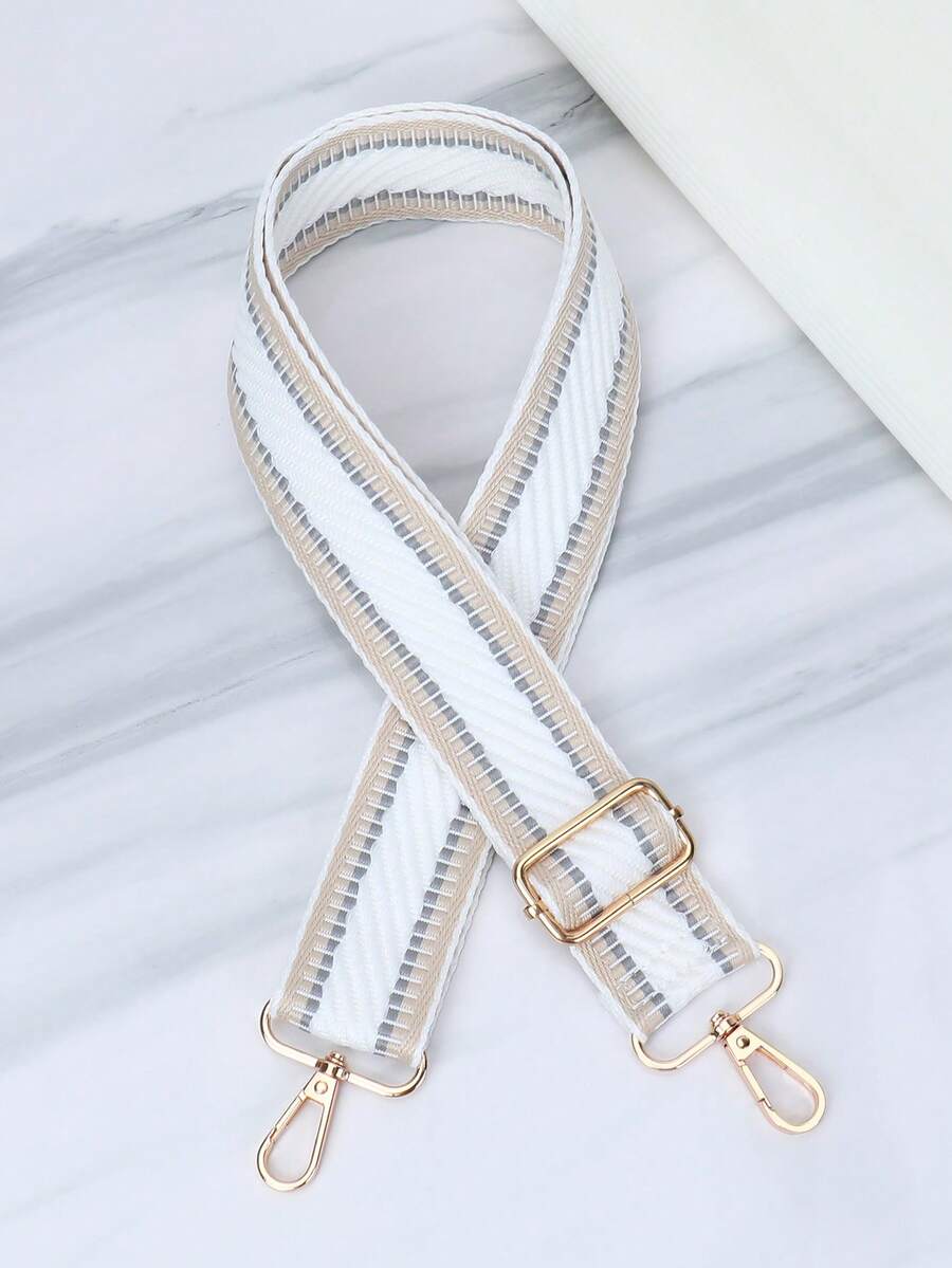 Adjustable Embroidered Handbag Strap, Crossbody Bag Shoulder Strap - Multicolor - View 1