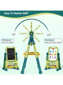 Kids Magnetic & Mechanical Drawing Boards - Green - View 4
