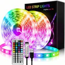 GHUSTAR 44-Key Infrared Controller For LED Light Strip, Decorative Night Light For Living Room, Christmas Party, Bedroom - RGB - View 2