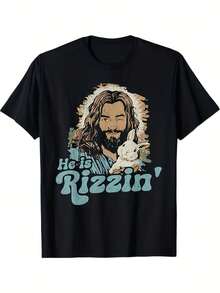 Men T-Shirts - Black - View 7