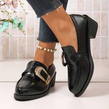 French Style Comfortable Flat Shoes 2026 New Camellia Slip-On Versatile Women's Shoes - Black - View 12