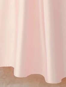 少女时尚露背伴娘婚礼花童派对礼服，优雅少女生日派对公主舞会礼服，毕业典礼表演舞会礼服 - 粉色 - 查看 11