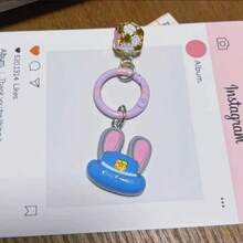 Disney 1件裝迪士尼動物方舟卡通手工DIY奶油膠髮夾手機配件樹脂吊飾 - 多款 - 查看 9