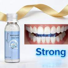 Temporary Decorative Tooth Veneer Set, Repair Tooth Defects, Smile Enhancement, Easy To Adjust And Use, Quick Installation, Secure Fit, Suitable For Adults, Holiday Parties And Daily Use,Halloween - Multicolor - View 3