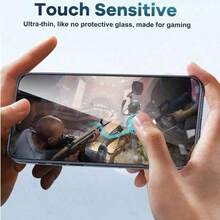 1pc Anti-Peeping Tempered Glass Screen Protector, Compatible With IPhone 16 15 14 Plus 13 12 11 Pro Max 6.1 6.7, XR XS Max, Full Coverage Privacy Protection, Dust-Free Installation Kit, Easy Operation, Clear Front View And Anti-Peeping Side View, Anti-Fingerprint, Waterproof, Anti-Scratch, Suitable For IPhone X-16 Series - Black - View 7