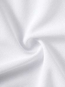 3pcs/Set Unisex Kids Classic White Long Sleeve Polo Shirts, School Uniform Tops For Back To School, Suitable For Daily Wear, Performance And Group Activities - White - View 10