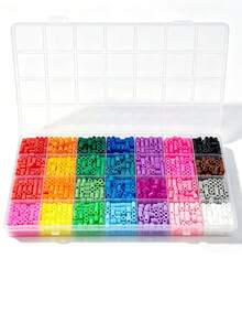 28 Colors 5mm Fuse Beads Kit,2200PCS Melty Beads DIY Craft Supplies For Art Creation And Handmade Projects - Perler Bead Set - View 12