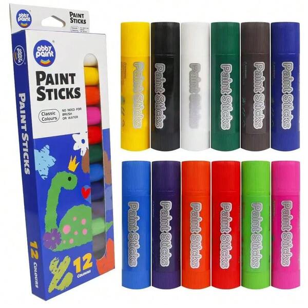 12/18/36 Color Quick-Drying Solid Water-Based Oil Pastels. Suitable For Graffiti Painting, Wall And Window Graffiti, And Also For Use In Students' Art Classes At School.