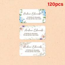 Personalized Floral Theme Address Labels - Customizable Return Address Stickers, Suitable For Letters, Cards And Gift Packages - Perfect For Home Office, Celebrations And Daily Mail - Waterproof And Easy To Apply Customized Labels - Elegant Floral Design Adds A Stylish Touch To Your Mail - Ideal For Weddings, Parties And Special Occasions - High Quality And Durable Address Labels, Meet All Your Mailing Needs, Holiday Calendar - Style D - View 24