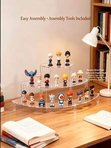 Acrylic Display Stand, Transparent Cosmetic Lipstick Display Rack - Vanity Acrylic Perfume/Lipstick Storage Rack - Luxury Multi-Functional Holder | Transparent Visual Lipstick Display Rack Visual Makeup Storage Rack | Suitable For Home/Office/Vanity Table/Vanity Cabinet Display,Makeup Organizer,Room Decor - View 7