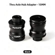 Mountain Bike Road Bike Thru Axle Hub To Quick Release Hub Converter 12MM/15MM To 9MM Modification Accessory - Silver - View 13