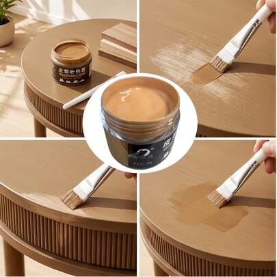 Wooden Furniture Restoration & Staining Oil, 3-In-1 Product For Refurbishing, Staining And Repairing Wooden Furniture; Halloween Gift.