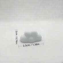 3/1 pieza Soporte para fotos con forma de nube, estantería de acrílico, estante de exhibición moderno, almacenamiento para libros, revistas, menús, álbumes de fotos, estante de exhibición multifuncional para el hogar, oficina, uso comercial, Halloween, artículos esenciales para dormitorios universitarios, artículos esenciales para camping, artículos esenciales para vacaciones, verano, decoración de habitaciones, decoración del hogar y accesorios, accesorios para escritorio de oficina - Multicolor - Ver 7