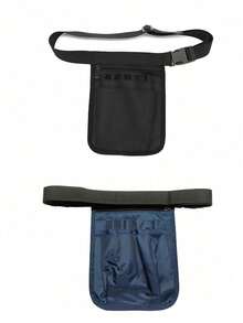 Nursing Tool Waist Bag - Polyester Tool Belt, Zipper Closure, Black, Machine Washable, Professional Medical Staff Storage Bag, Secure Storage Design, Nurse Accessories, Simple And Practical, Durable - Multicolor - View 18