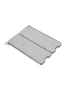 CAMEL CROWN Outdoor Camping Windscreen, Foldable Gas Stove Windshield, Cooking And Tea Brewing Windscreen - Silver - View 2