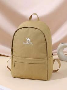 CAMEL CROWN Ransel Komuter Kasual dan Sporty, Tas Ringan untuk Perjalanan, Aktivitas Luar Ruangan, dan Mendaki - Batok kelapa - View 7