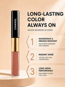 CHANEL 香奈兒 LE ROUGE DUO ULTRA TENUE 長效持久唇彩 -188 焦糖米色 -4.5ml-0.15FL.OZ. -3.5ml-0.11FL.OZ. - Colour -188 CARAMEL BEIGE -4.5ml-0.15FL.OZ. -3.5ml-0.11FL.OZ. - 查看 6