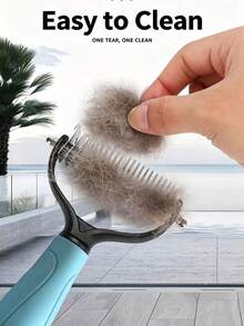 1pc Double-Sided Pet Comb Detangling Grooming Brush For Cats And Dogs, Pet Supplies Cat Dog Comb Tool - View 8