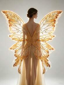 Butterfly Wings Adult Halloween Fairy Butterfly Wings Performance Costume Party Holiday Use - Multicolor - View 2