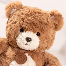 1 pieza Muñeco de peluche de oso teddy lindo, muñeco de peluche de anime de dibujos animados sentado, cojín de peluche, adecuado para decoración del sofá del hogar, regalo de cumpleaños o Navidad, adecuado para amigos, familia y amantes de los osos, se puede usar para recuerdos de fiesta, decoración y uso diario - Multicolor - Ver 8