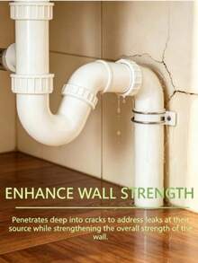 1 Set Leak-Proof Repair Sealant (Transparent) Daily Leak Repair Multi-Scenario Universal Convenient Easy-To-Operate Transparent Sealant Designed Specifically For Kitchen And Bathroom Waterproofing - 1pc - View 5