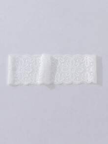 1-3件裝女款時尚蕾絲花卉印花柔軟防滑髮箍，彈性瑜伽運動髮飾，適合日常穿著與多種場合 - 彩色 - 查看 3