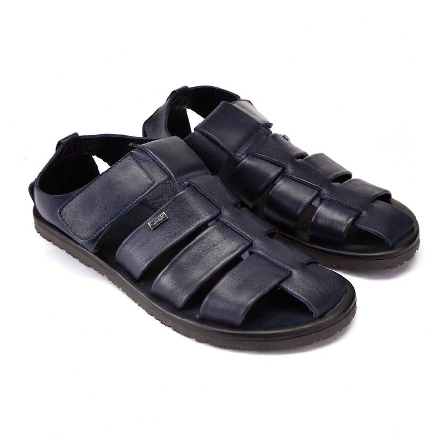 Men's Sandals - Size 5, Elegant And Fashionable, Perfect Choice For Vacation And Summer - Blue - View 1