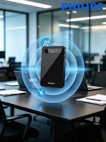 PHILIPS AI Real-Time Transcription, HD Noise Reduction, Student Note-Taking, Workplace Meeting Recording, Portable And Lightweight - View 1