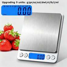 Kitchen Scales - فضي - مشاهدة 3