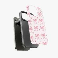 Pink Bow Patchwork Phone Case: Suitable For IPhoneand - White - View 8
