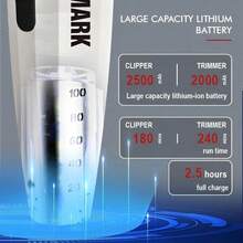 WMARK Professional Electric Hair Clipper Set 9000 RPM Adjustable Speed Cordless Hair Clipper For Barbershop/Hair Salon NG-8632 KIT - Multicolor - View 6