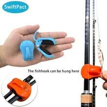 1/2/10pcs Quick-Attach Fishing Rod Clip - Tool-Free 1-Hand Holder For 2 Pieces Freshwater Rods, Secure Grip Tackle Organizer - Multicolor - View 5