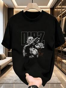 Men T-Shirts - 黑色 - 查看 7