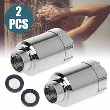Feinwasserfilter Mit Filterdichtung & Abnehmbarem Design Für Warmwasserbereiter, Duschauslässe & Verteilerventile – Ideal Zur Chlorentfernung, Für Empfindliche Haut Bei Der Dusche & Die Schnelle Reinigung Der Hauswasseraufbereitung - A - Übersicht 1