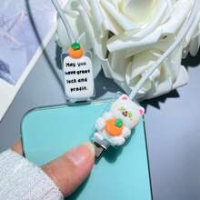 Pelindung Kabel Charger Ponsel, Pelindung Kabel Charger Plastik Tahan Lama untuk Tipe-C, Anti Gores dan Anti Patah, Cocok untuk Smartphone dan Tablet, Pelindung Charger - MultiWarna - View 2
