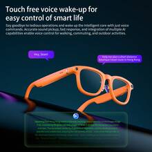 LOKMAT X01 Smart Glasses With Built-In ChatGPT, 8MP Camera, Supports 26 Languages AI Translation, Assistant And Voice Control, WiFi 4.0, Bluetooth 5.3, Smart Glasses - View 7