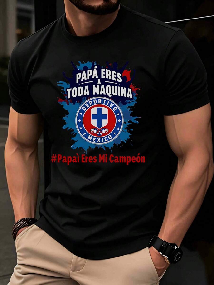 Men T-Shirts - 黑色 - 查看 1