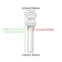 1Pc Sink Drain For Bathroom, Pop-Up Drain Stopper, Anti-Clogging Drain Strainer, Sink Drain Assembly With Overflow Stainless Steel Brushed - Silver - View 2