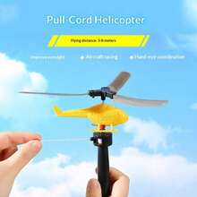 1/5/10/20pcs Airplane Toy Flying Helicopter, 360° Rotating Helicopter Airplane Toy, Suitable For Boys And Girls, Bulk Toy Party Favors Classroom Prizes, Piñata Fillers, Gift Bag Fillers, Random Styles And Colors (Product Requires Self-Assembly) - Multicolor - View 4